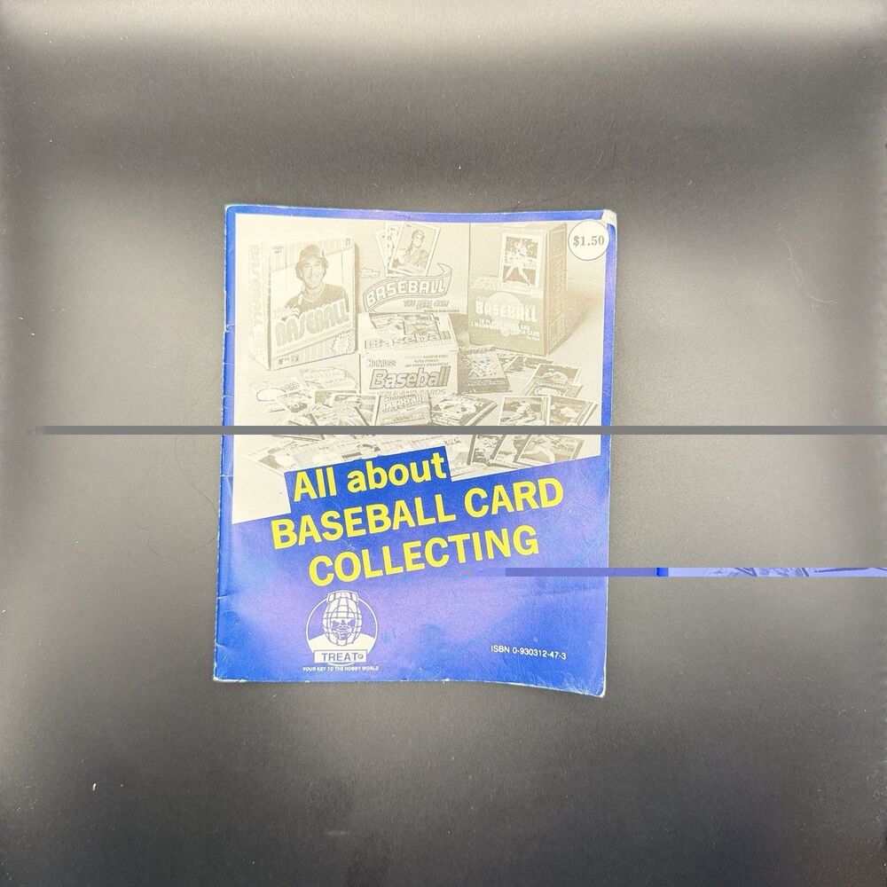 Earl & Michael Sanft All About Baseball Card Collecting 2nd Ed Paperback 1990
